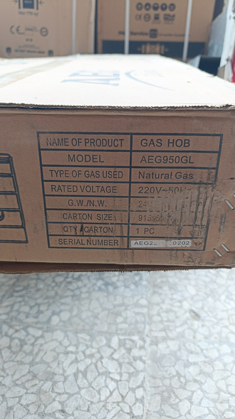 اجاق گاز پنج شعله AEG آلمان مدل 950GL
